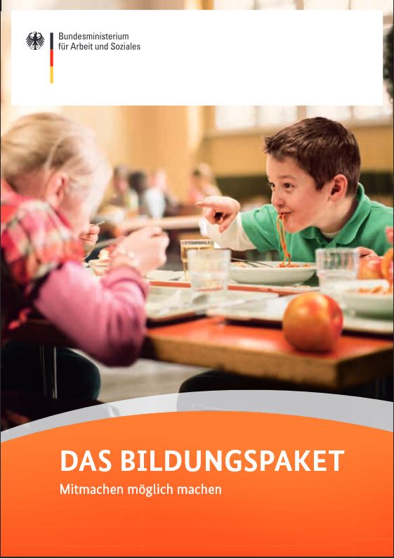 Finanzielle Unterstützung - Bildungs- und Teilhabepaket